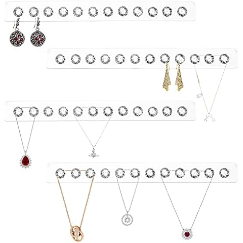 Perchas para collar de Peohud con ganchos en forma de diamante Cover