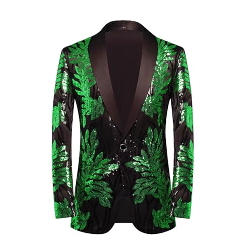 Veste de costume paillettes dorées homme blazer de cérémonie finitions luxe