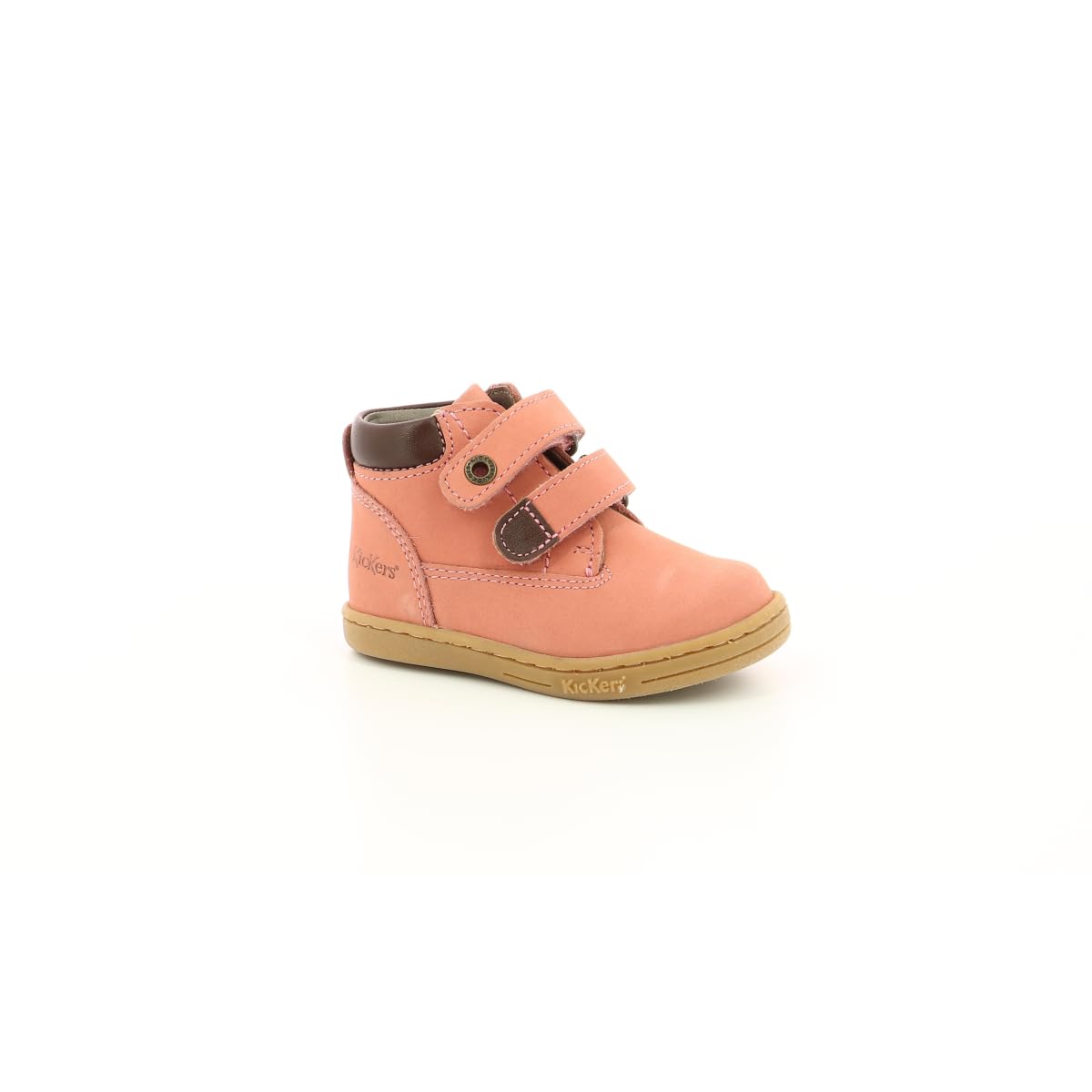 Kickers Bonzip Botines/Low Boots Chicas Blanco/Plateado Botas De Caña Baja Shoes
