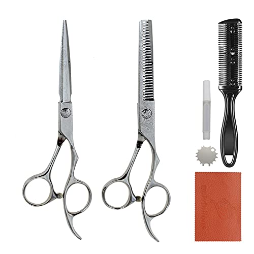 Ciseaux de cheveux de 5,5 pouces en acier pour une coupe nette sans effort