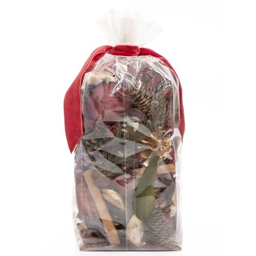 image for ANDALUCA Holiday Natural Pomegranate Pinecone Fragrance Potpourri with
