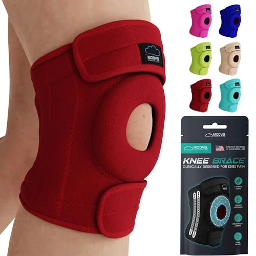 Modvel ELITE Knee Brace for Men &amp; Women – Patella Gel Pads &amp; Side Stabilizers for ACL, Meniscus Tear, Arthritis &amp; Injury Recovery – Maximum Support for Running, Sports &amp; Joint Pain Relief