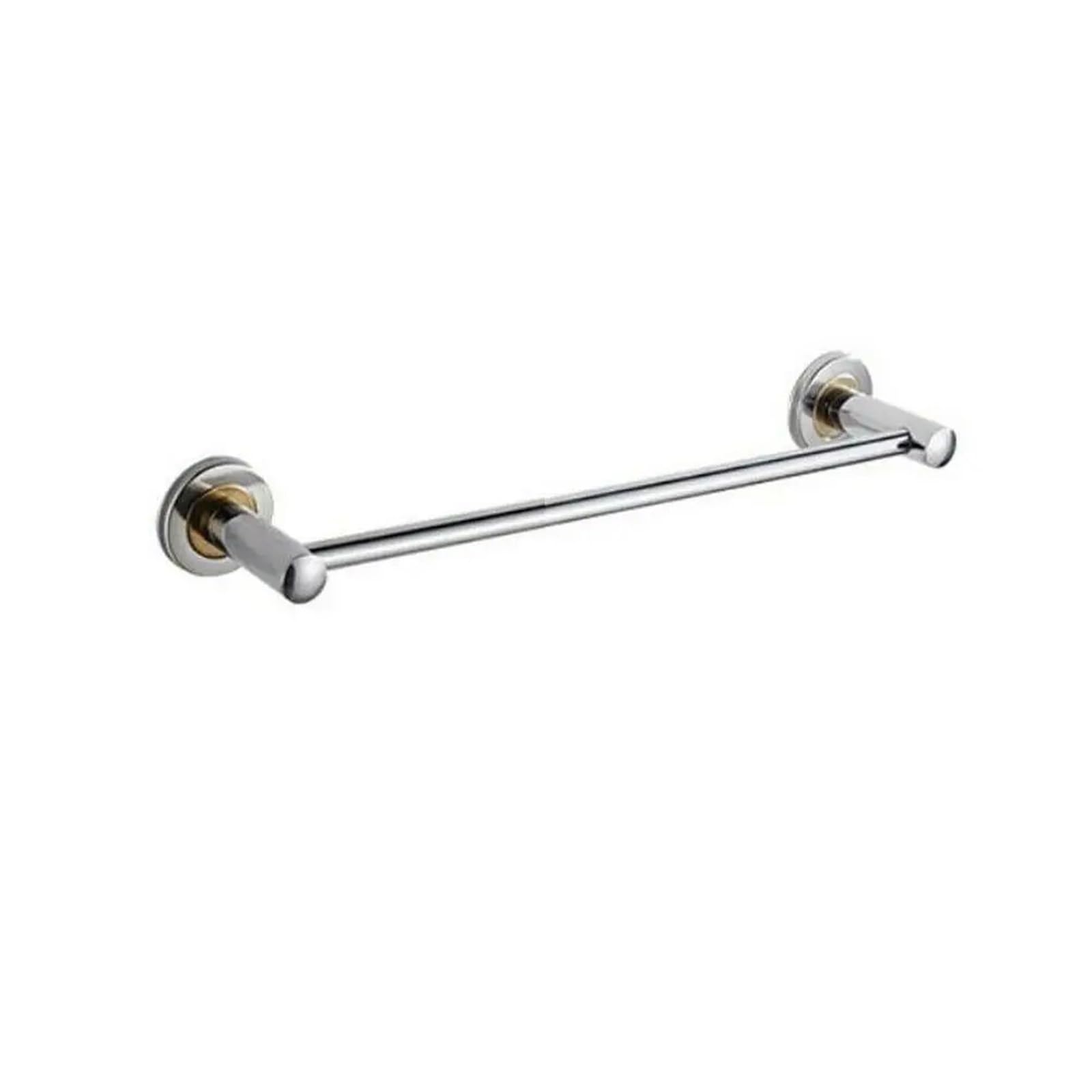 Bathroom towel rail 40/50cm Single/Double Bars Towel Rack Bathroom Bar Wall-Mounted Shelf(40 single towl rail)
