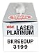 NGK 3199 Laser Platinum Spark Plugs BKR6EQUP Compatible with Select Audi 97-01, BMW 92-06, Cadillac 03-04, Porsche 01-05, VW 98-05, Volvo 95-04 Models (6 Pack)