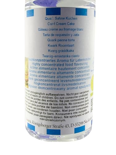 Arôme concentré gâteau fromage blanc Sasami vegan pour e-liquide 100ml