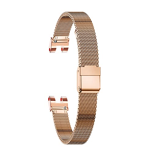 Correa compatible Garmin Lily acero inoxidable mujer miniatura 2