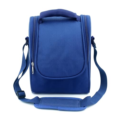 Image of Zaib Insulated Lunch /Tiffin /Travel /Storage Bag | Leakproof Keeps Hot and Cold | Unisex Lunch Box Bag for Kids, Office, Picnic, School (Classo Pro Blue)