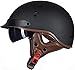 Casque Bol Moto Jet, Demi-Casque De Moto Approuvé DOT Avec Pare-Soleil Hommes Et Femmes Cruiser Scooter Électrique Chopper Cyclomoteur Casque Casquette De Crânehats 2,L
