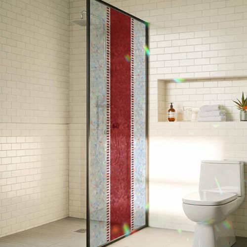 Vinilo Decorativo Rojo para Ventanas 17.7''x39.3'' miniatura 6