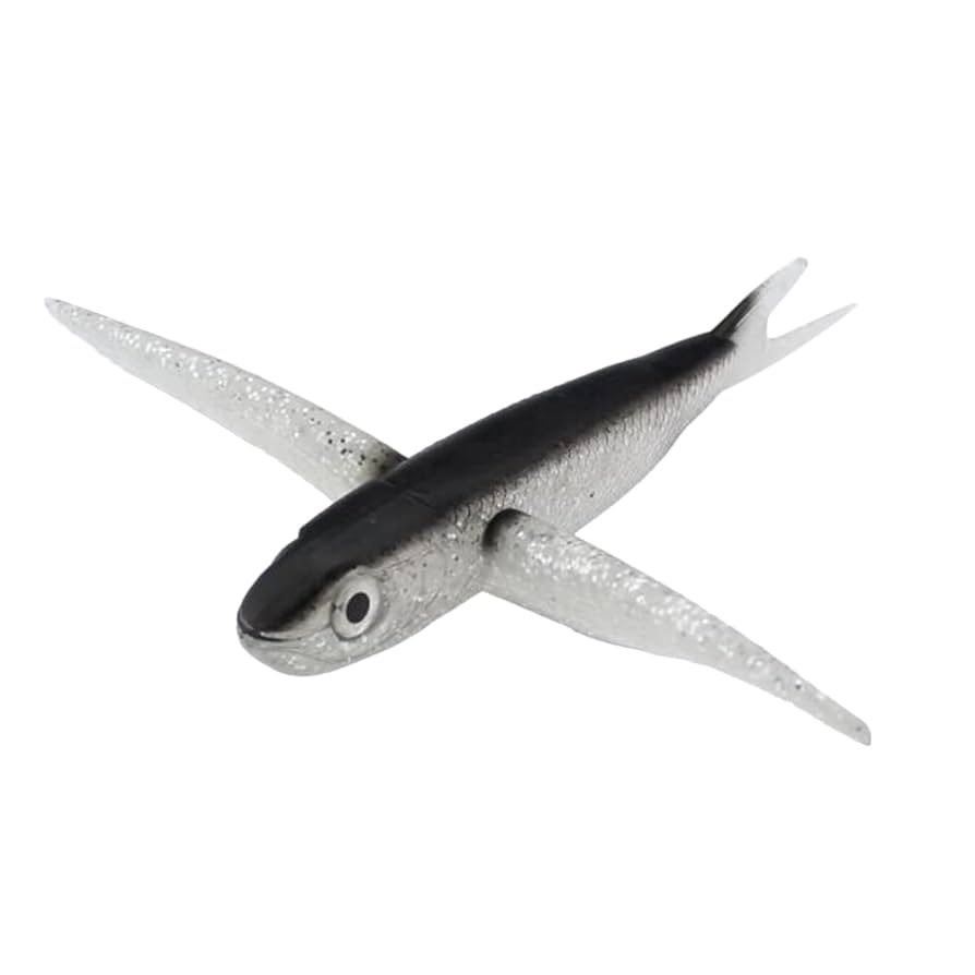 Amazon.co.jp: ソフトルアー トビウオ 21cm 船釣 海釣 マグロ カジキ