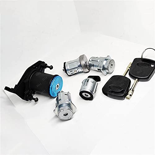 OEM 1479661 2S61-A22050N-CK 2S61A22050NCK kompletny zestaw zamków drzwi/pasuje do Ford FIESTA MK5 FUSION 2001-2008 cylinder blokady