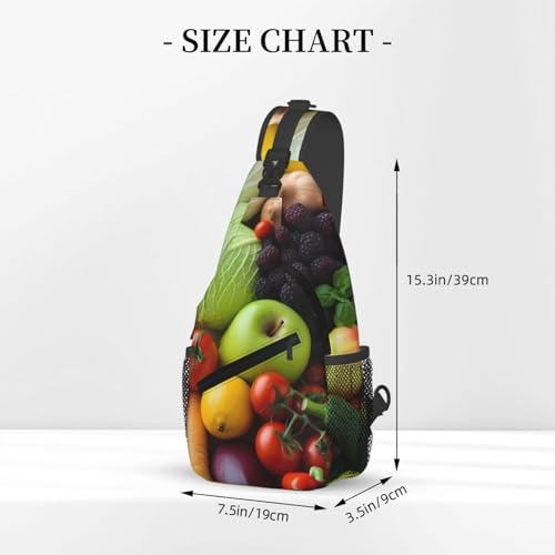 Mochila Sling Bag Negra Casual para Uso Diario miniatura 2