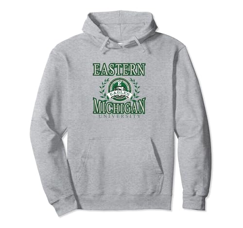Eastern Michigan Eagles Laurels Officially Licensed Pullover Hoodie