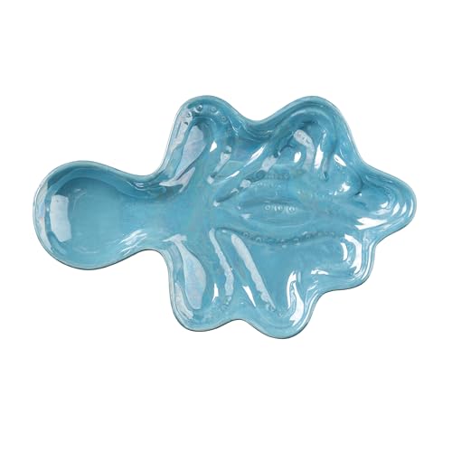 Beachcombers Octopus Iridescent Dish Blue