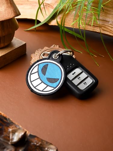 ComicSense.xyz Anime Woven Keyring, Anime Keychain for Bag Car Bike Collectible - Pack of 1