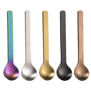 5st koffielepel roestvrijstalen theelepel kruidenlepel keukengadget