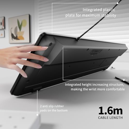 Image of Russian Wired Keyboard with Cyrillic Letters English ЙЦУКЕН Layout | Full Size Design with Number Pad,Suitable for Russian Translation, Self-Study, Academic Research,Non worn characters