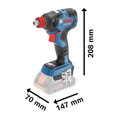 COMBO KIT 2 OUTILS 18V : GDX 18V 200 + GSR 18V 55 + GBA 18V 2x4 0Ah + GAL 18V - vue 4