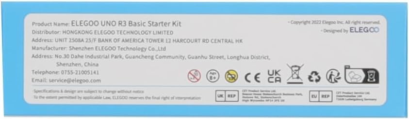 ELEGOO UNO R3 Basic Starter Kit with Tutorial Compatible with Arduino IDE - Image 3