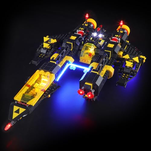 BRIKSMAX Kit de luces 2.0 para Lego Blacktron Renegade - Innovadora iluminación LED compatible con juegos de construcción Lego Icons 10355 (no incluye juego Lego)
