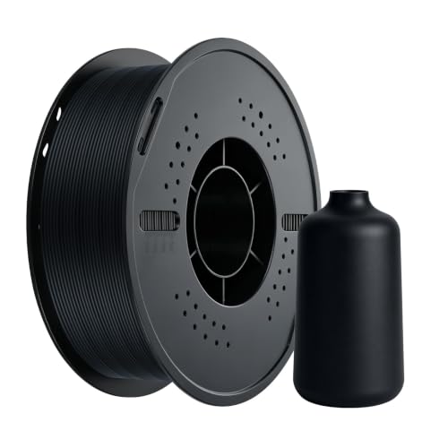 Image of Kingroon Matte PLA Filament 1.75mm 3D Printer Filament Matte Filament 1kg Dimensional Accuracy + /- 0.02 mm (Matte Black)