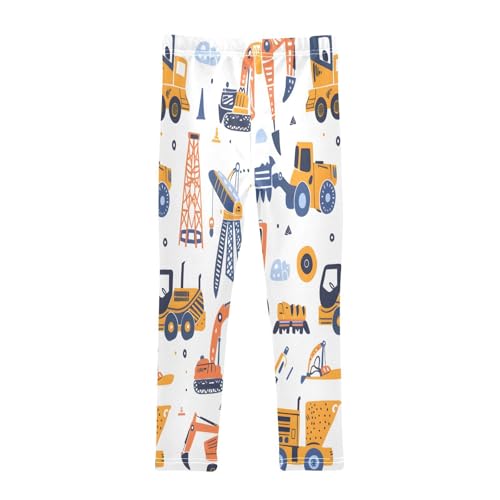 Toddler Girls Leggings Printed Yoga Pants Leggings Building Equipment for Kids2