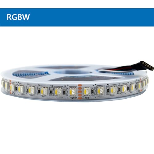 Tira LED RGBW 24V 60led/m 5M IP30 Blanco miniatura 7