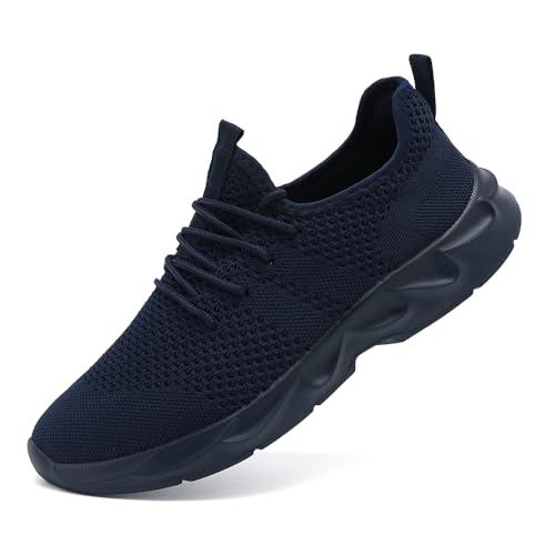 Image of FUJEAK Men Running Shoes Men Casual Breathable Walking Shoes Sport Athletic Sneakers Gym Tennis Slip On Comfortable Lightweight Shoes