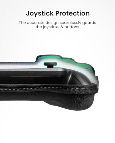 Image of tomtoc Slim Carrying Case for ROG Xbox Ally X / ROG Xbox Ally 2025, Military Grade Protection Hard Shell Protective Cover, Portable Odorless Felt Travel Bag for Console & Accessories [Windows]