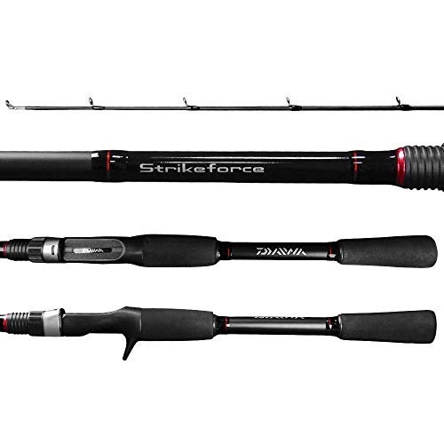 Vara Pesca Carretilha Daiwa Strikeforce SF602MRB 1,83m 8-17 Lbs 2 Partes