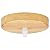 Arturesthome Wooden Ceiling Canopy Kit with Hardware, Handmade Natural Wood Ceiling Plate for Pendant Light or Hanging Lights, DIY Chandelier Fixture - Wood 12cm