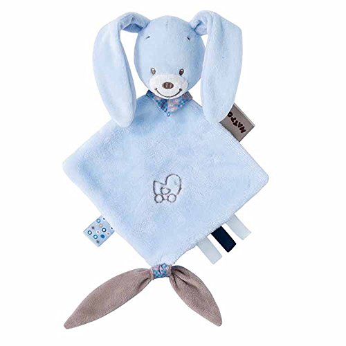  Nattou 321129 Mini Doudou Plat Lapin Bibou ave...