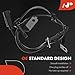 A-Premium ABS Wheel Speed Sensor Compatible with Chrysler & Dodge Models - 200 2011-2014, Sebring 2007-2010, Avenger 2008-2014, Journey 2009-2020 - Front Right Passenger Side, Replace# 05085822AB