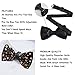 WUXEKZO Men's Boys Pre-Tied Bow Tie for Party, Festivals, Graduation, Fashion Black Japanese Sushi Creative Cravat Necktie