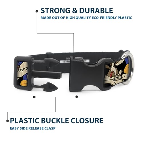 Collar Buckle-Down ajustable de Coyote resistente a tirones para perros 5