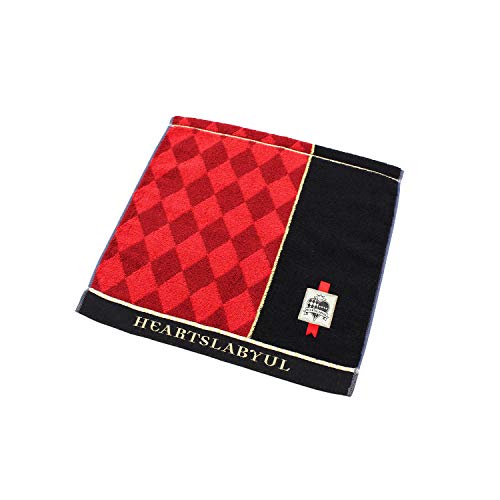 タオル美術館 『Disney TWISTED-WONDERLAND』 『ディズニー ツイステッドワンダーランド』 ウォッシュタオル レッド ハーツラビュル 38-5011080