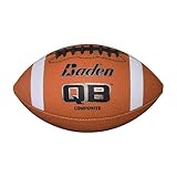 Baden Composite Football | Cushioned Cover for Durability | SureGrip Graphics for Consistent Grip | Ideal for Backyard Play and Flag Football