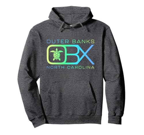 OBX North Carolina | Outer Banks Merch Vacation Sea Turtle Pullover Hoodie