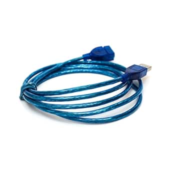 USB to USB Extension Cable USB A Male Female USB 2.0 Radiator Extender ...