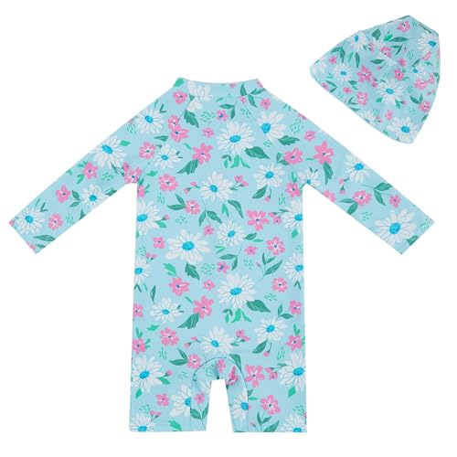 Image of UMELOK Baby Girl Swimsuit Infant UPF 50+ Bathing Suit Size Months