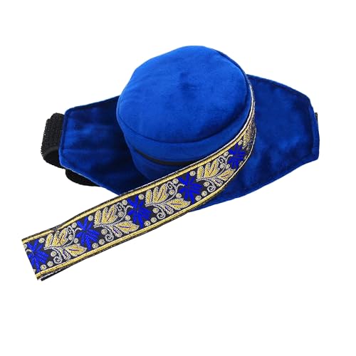 Premieun Quality Blue Cloth Bag Portable Moxibustion Treatment Tool Therapy Bag Y4370 (Cloth Bag Only, No Copper Box)