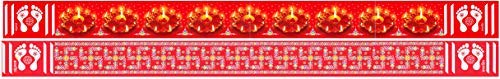 bhavyadeep stickers Diwali Special PVC Rangoli Sticker/Door Umra Patti (8)