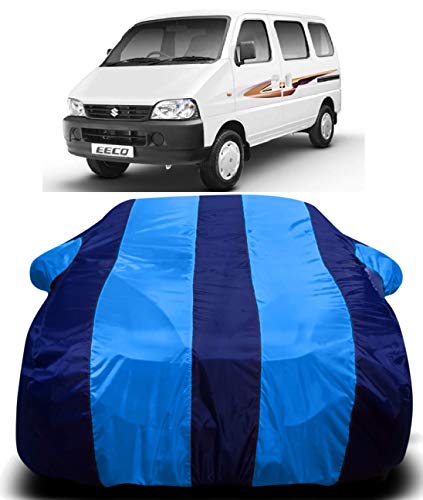 Image of J S R Waterproof Body CAR Cover for Maruti Suzuki EECO (Maruti Suzuki EECO CAR Cover | EECO CAR Cover | EECO CAR Cover Waterproof | CAR Cover for EECO)