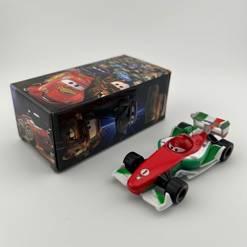Die-Casting Racers Toy Cars, Safety Alloy Material for Childs, Beauty Color Box Packaging for Your Son Birthday or Christmas Gifts, Inspired by Favorite Characters, Gift for 3+ Years Old (Francesco)