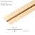 uxcell 3 Pcs Aluminum T Molding Floor Transition Strip, 1.6"x3 Ft Moulding Transition Strip for Doorway, Laminate Flooring, Joining Flooring Gaps of Laminate Planks Tile, Gold