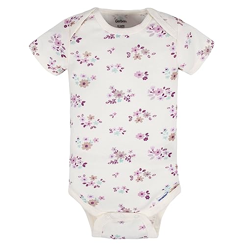Image of Gerber unisex baby 8-pack Short Sleeve Onesies Bodysuits and Toddler T Shirt Set