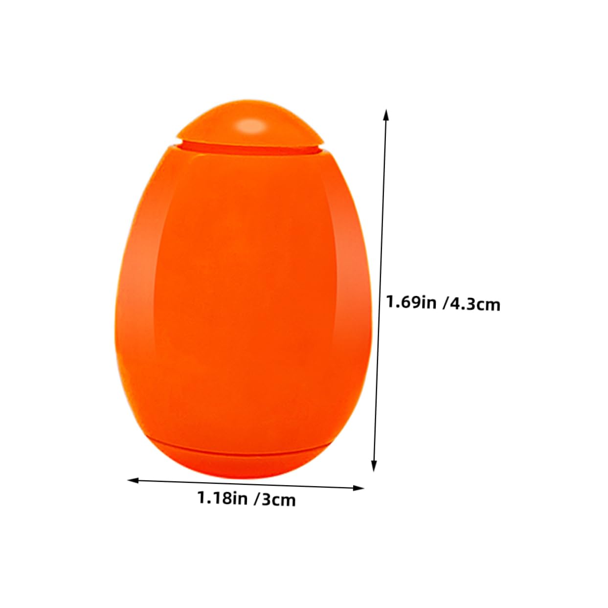 Toddmomy 10pcs Egg Spinning Tops for Fun Portable Finger Basket Fillers Engaging Playthings for Boys and During Egg Hunts