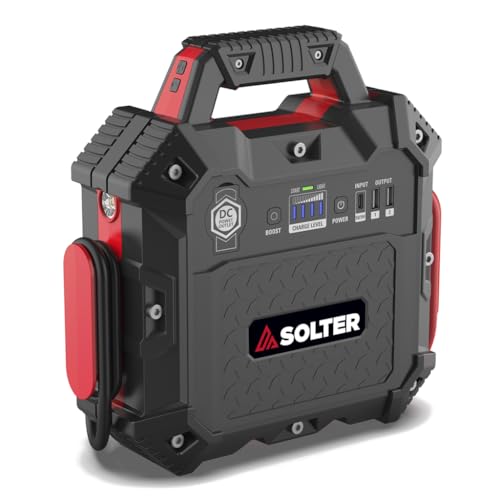 Arrancador Solter Lithium LT-35 con 1500A de fuerza de arranque y puerto USB-C de alta velocidad