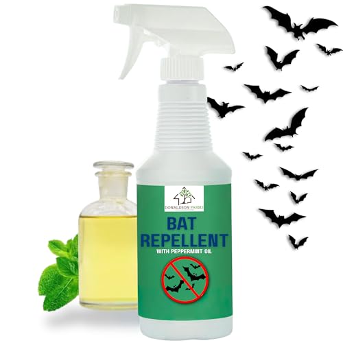 Donaldson Farms Bat Repellent Spray – Indoor and Outdoor Deterrent