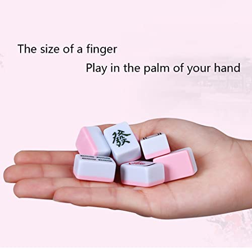 Mini 144 Fichas Tradicional Mahjong Chino Juego de Mesa miniatura 3